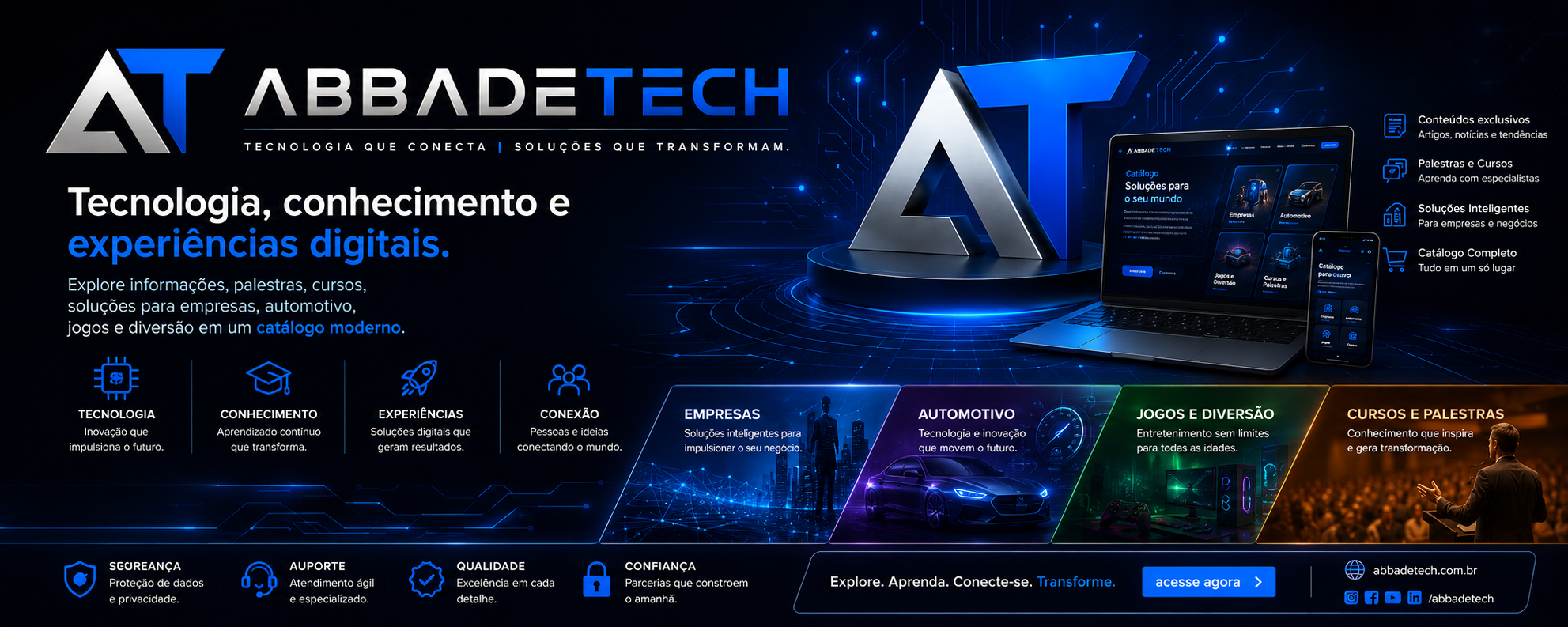 Identidade Abbadetech premium